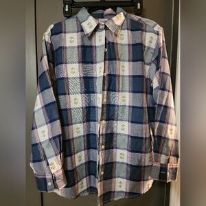 Premier International For Ladies Plaid Top